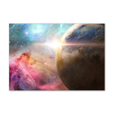 Acrylic wall picture Galaxy