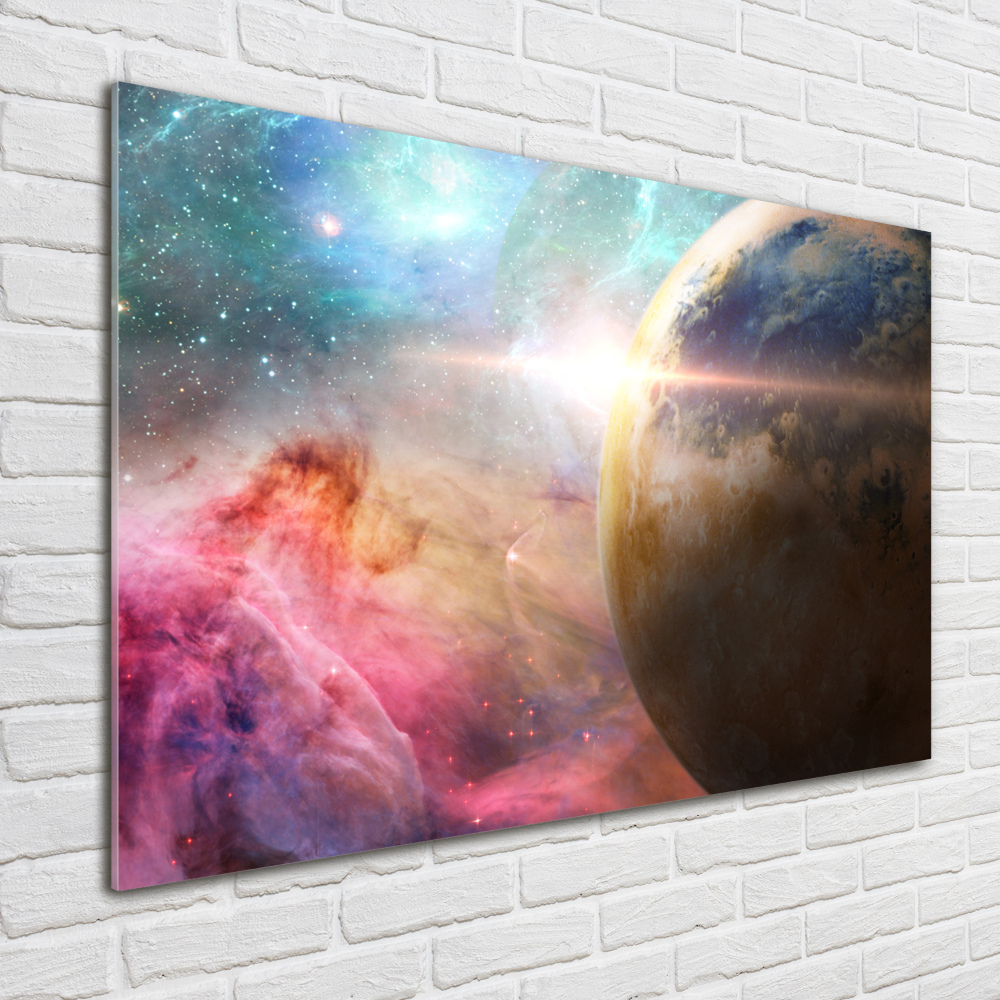 Acrylic wall picture Galaxy