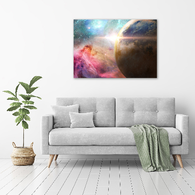 Acrylic wall picture Galaxy