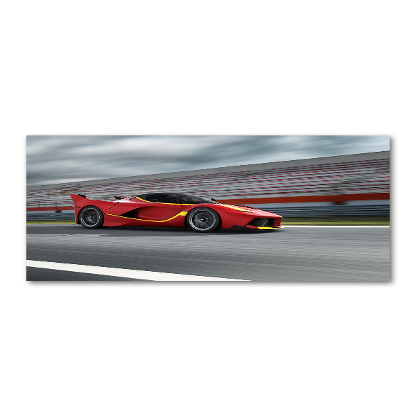 Print on acrylic Sports car