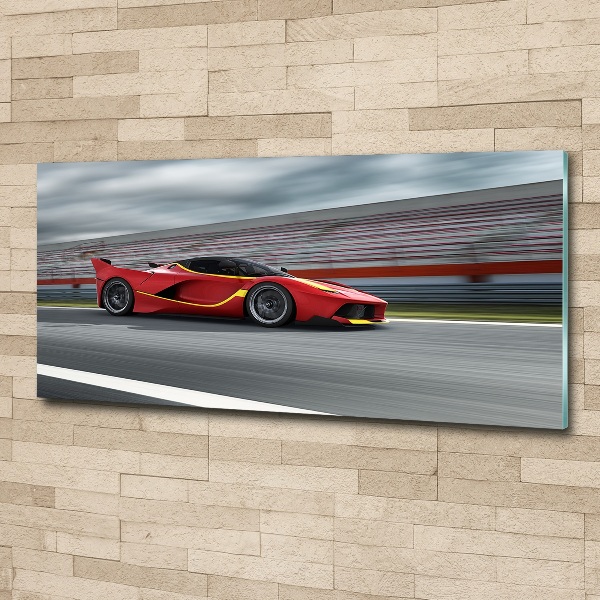 Print on acrylic Sports car