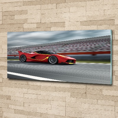 Print on acrylic Sports car