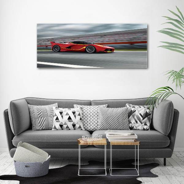 Print on acrylic Sports car