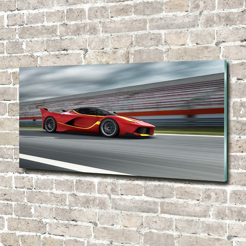 Print on acrylic Sports car