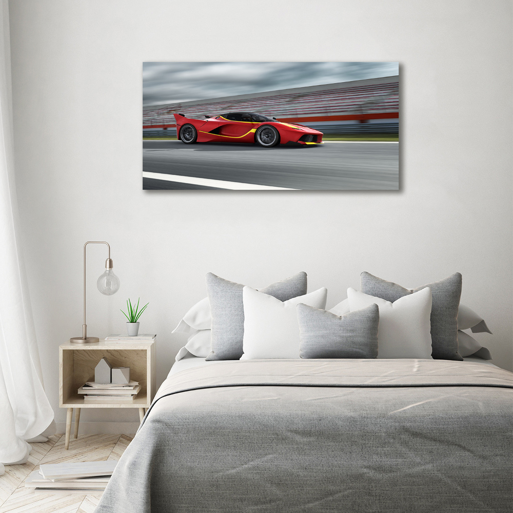 Print on acrylic Sports car