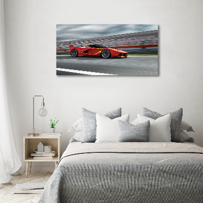 Print on acrylic Sports car