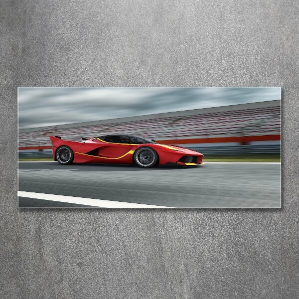 Print on acrylic Sports car