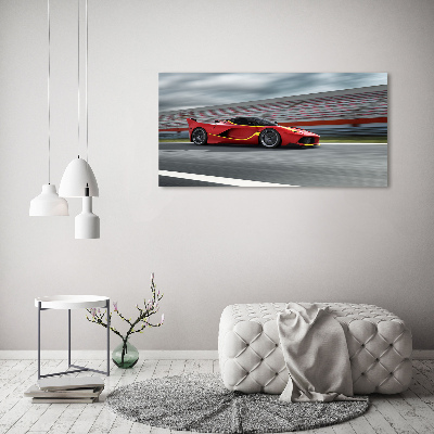 Print on acrylic Sports car