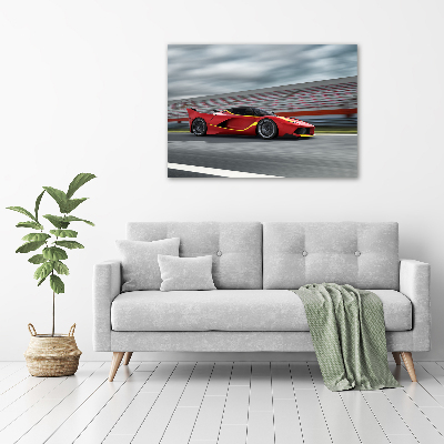 Print on acrylic Sports car