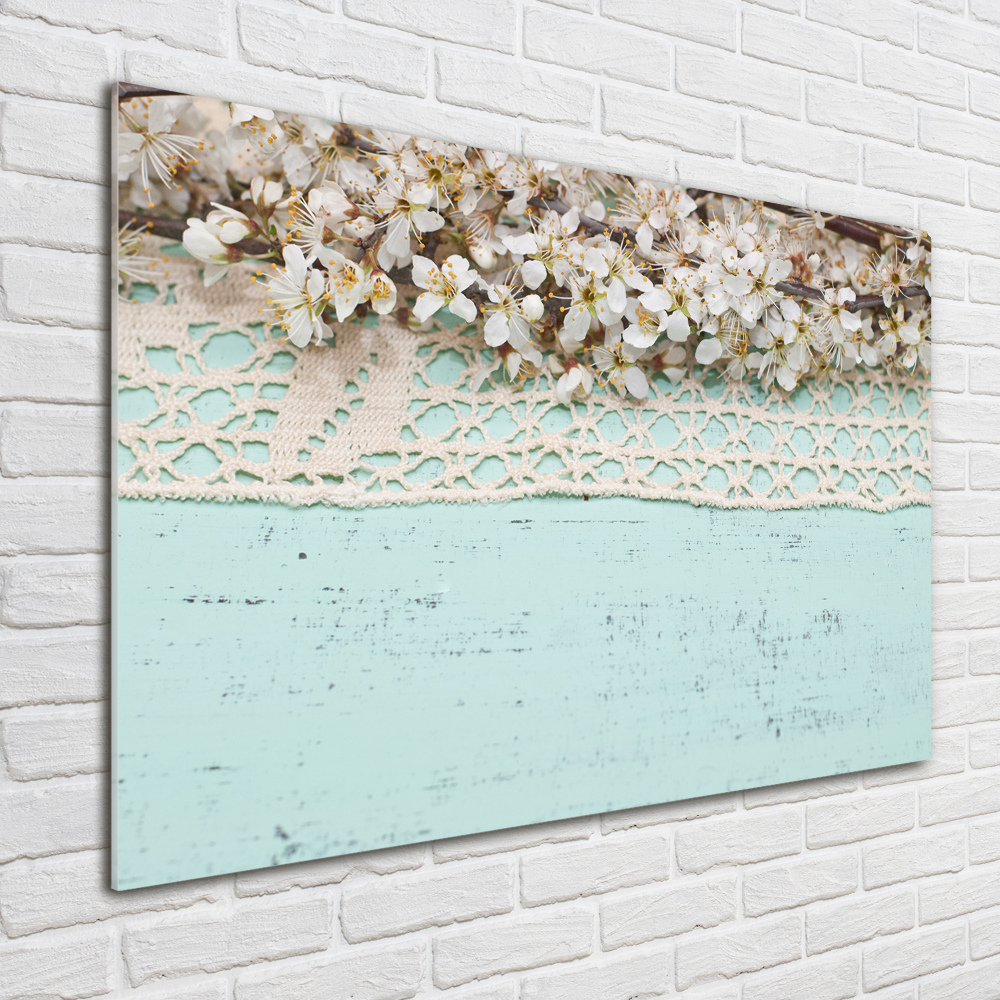 Acrylic wall art Cherry blossoms