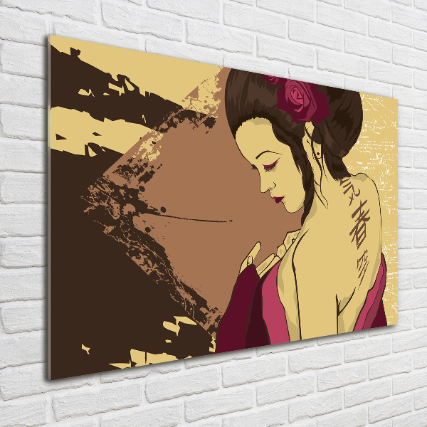 Print on acrylic Geisha