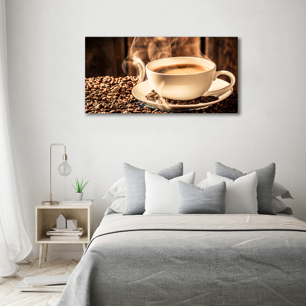 Glass acrylic wall art Aromatic coffee