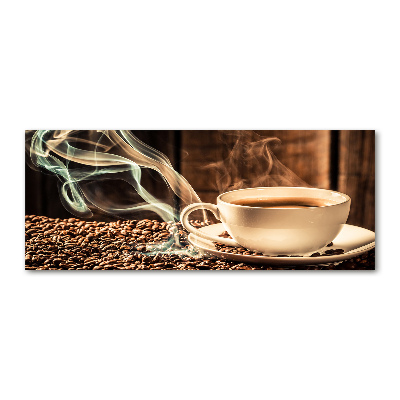 Glass acrylic wall art Aromatic coffee