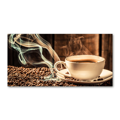 Glass acrylic wall art Aromatic coffee