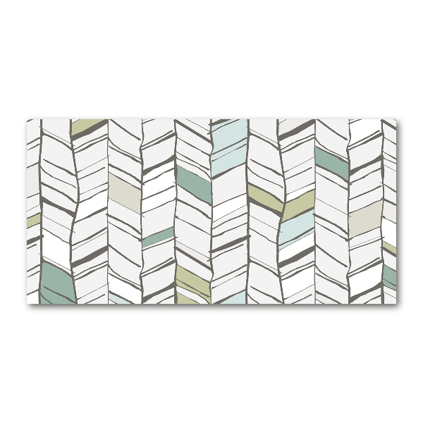 Acrylic wall art Flankeet pattern