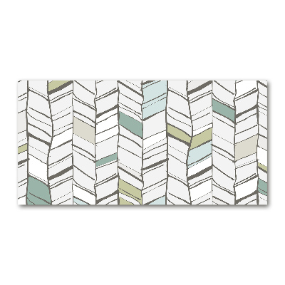 Acrylic wall art Flankeet pattern