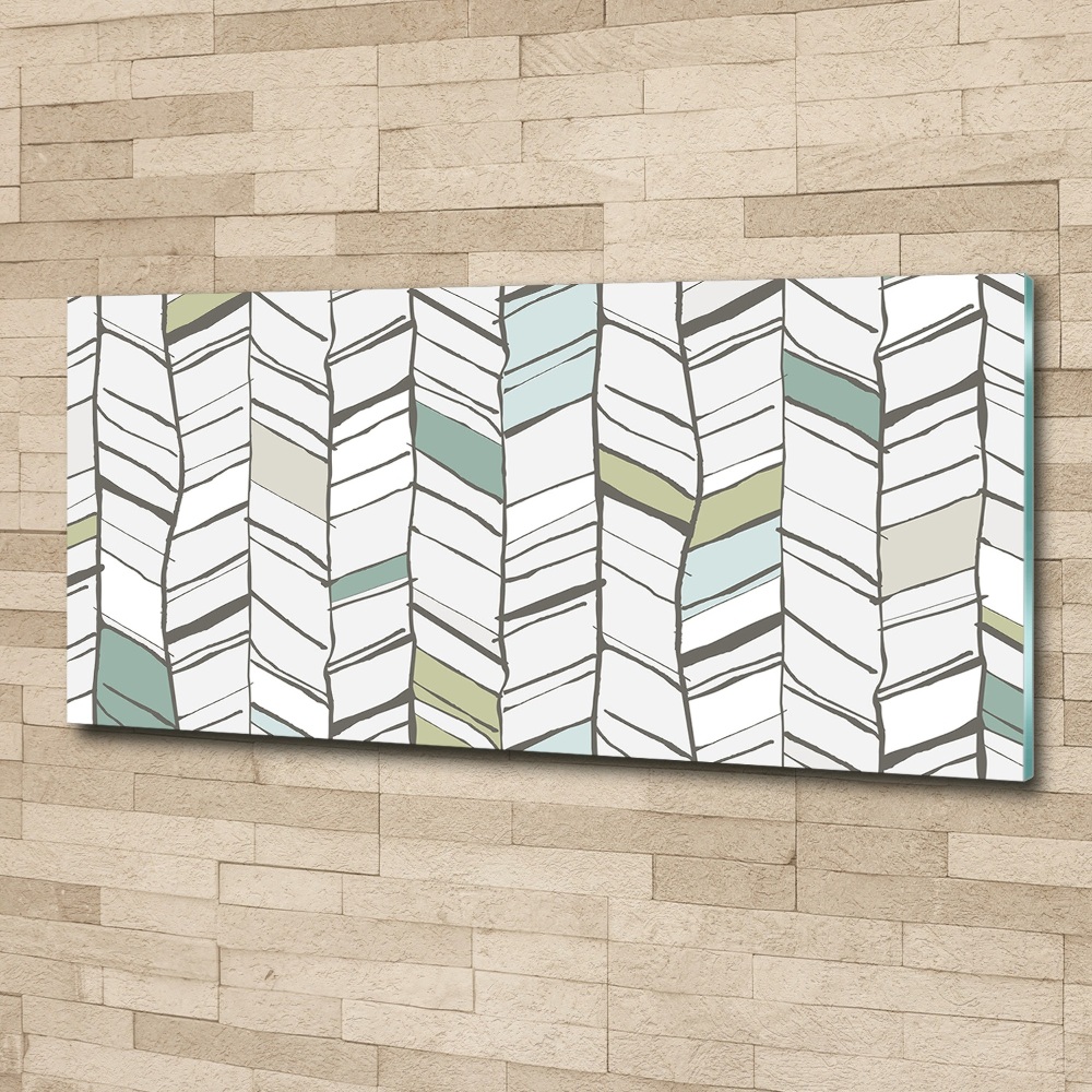 Acrylic wall art Flankeet pattern