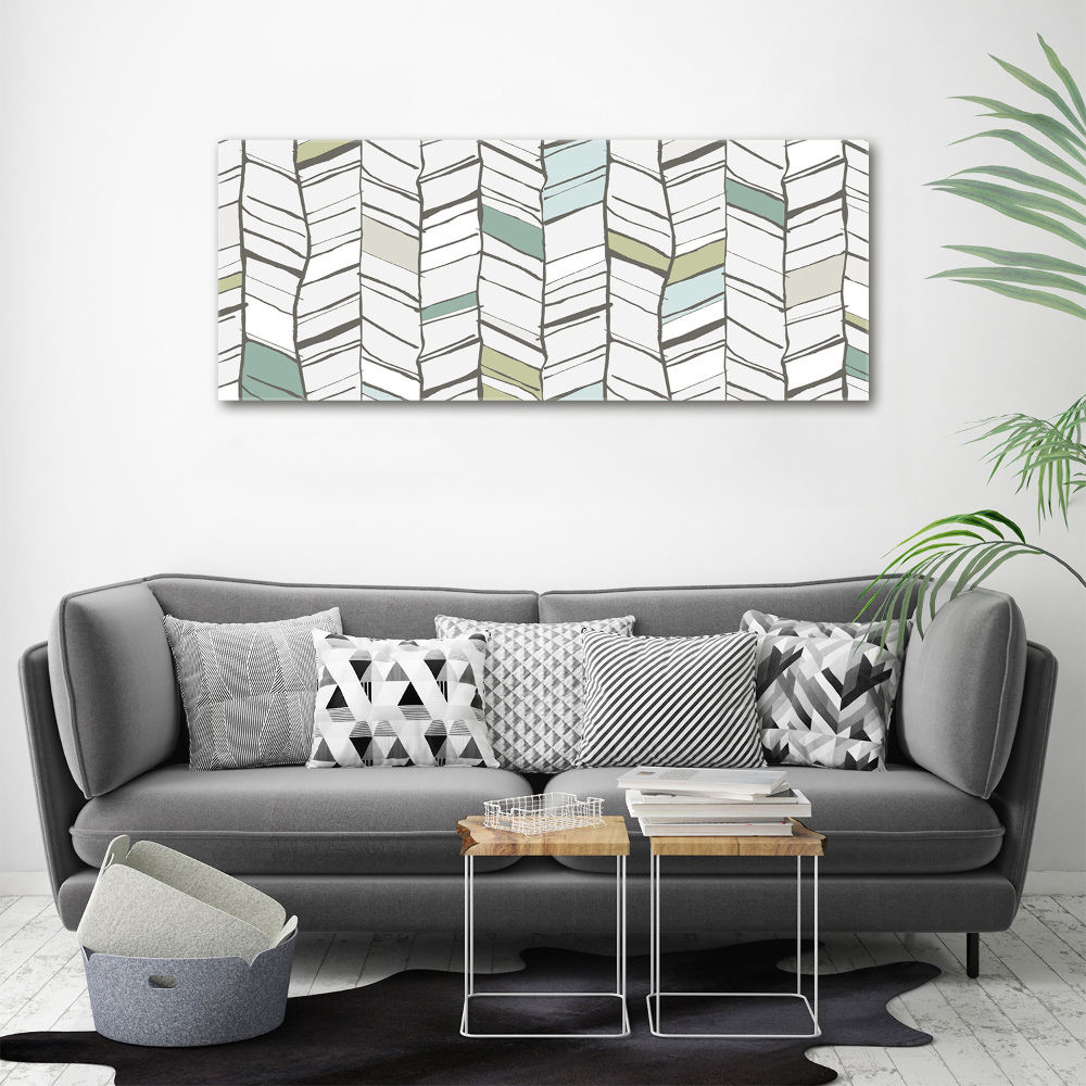 Acrylic wall art Flankeet pattern