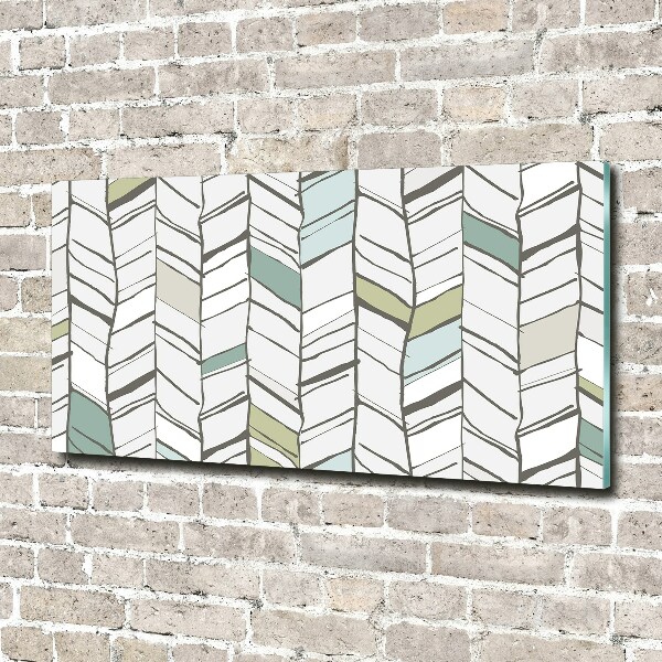 Acrylic wall art Flankeet pattern