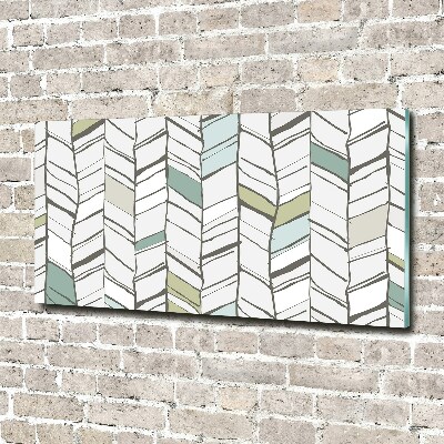 Acrylic wall art Flankeet pattern