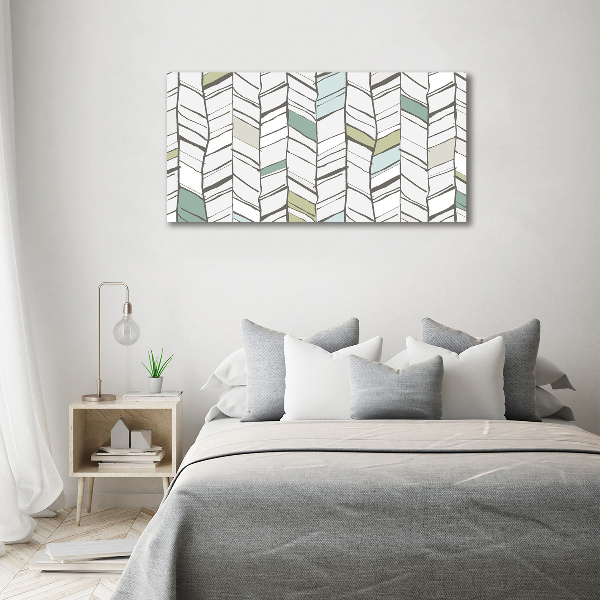 Acrylic wall art Flankeet pattern