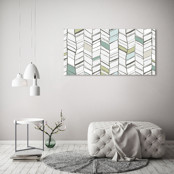 Acrylic wall art Flankeet pattern