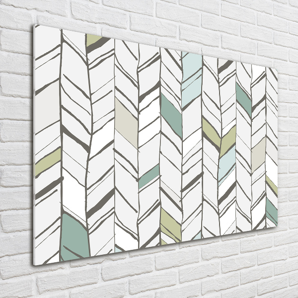 Acrylic wall art Flankeet pattern