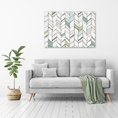 Acrylic wall art Flankeet pattern