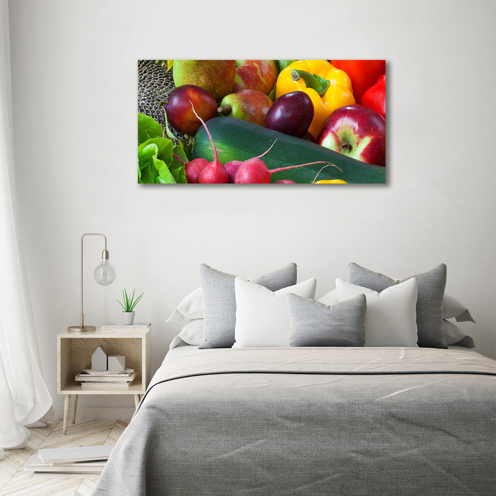 Acrylic print Fruits and vegetables