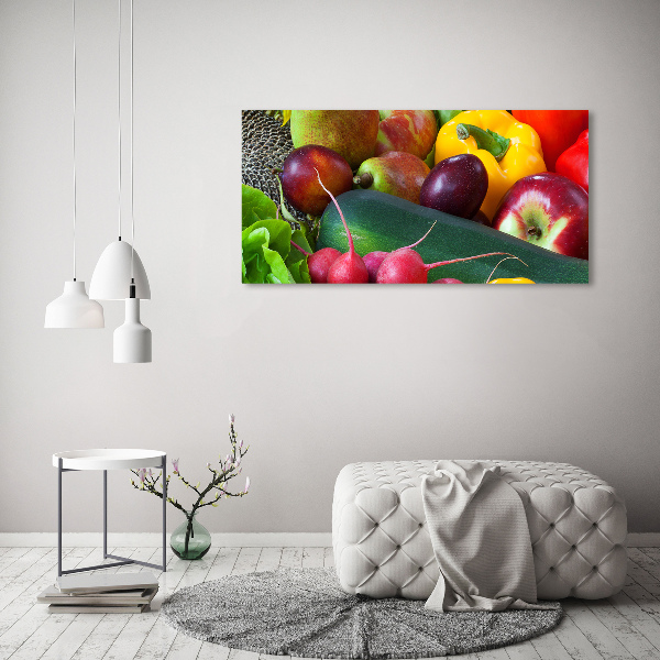 Acrylic print Fruits and vegetables