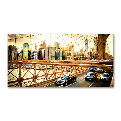 Acrylic wall art Brooklyn bridge