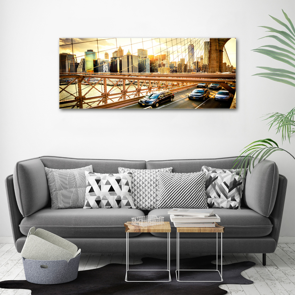 Acrylic wall art Brooklyn bridge