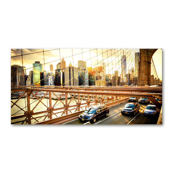 Acrylic wall art Brooklyn bridge