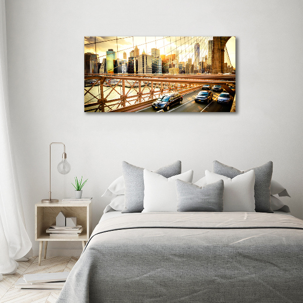 Acrylic wall art Brooklyn bridge