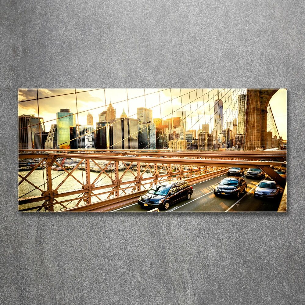 Acrylic wall art Brooklyn bridge