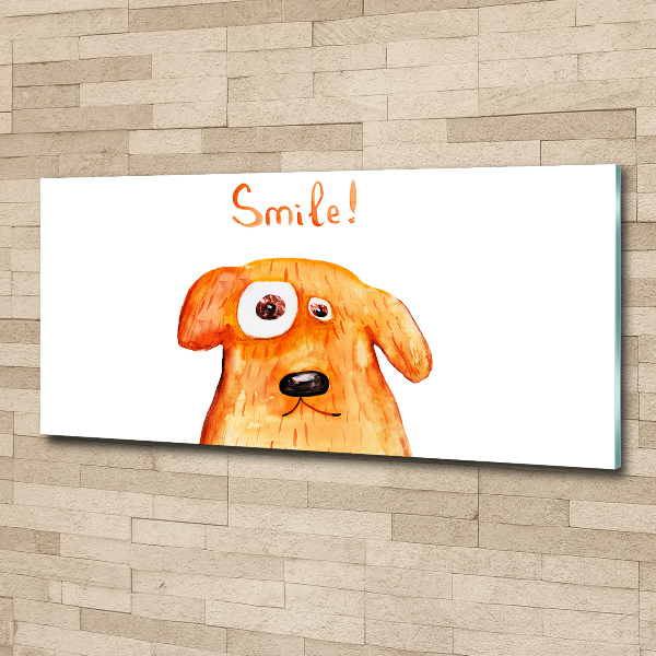 Acrylic wall art Dog