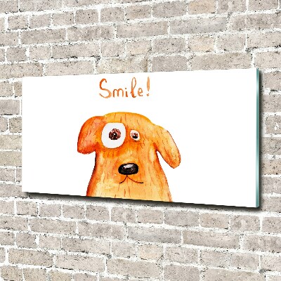 Acrylic wall art Dog