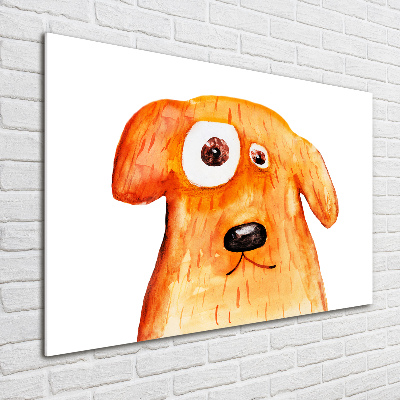 Acrylic wall art Dog