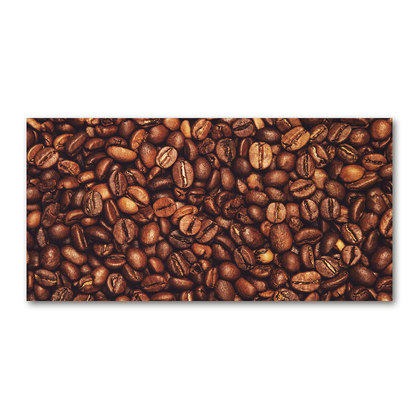 Glass acrylic wall art Coffee beans