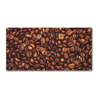 Glass acrylic wall art Coffee beans