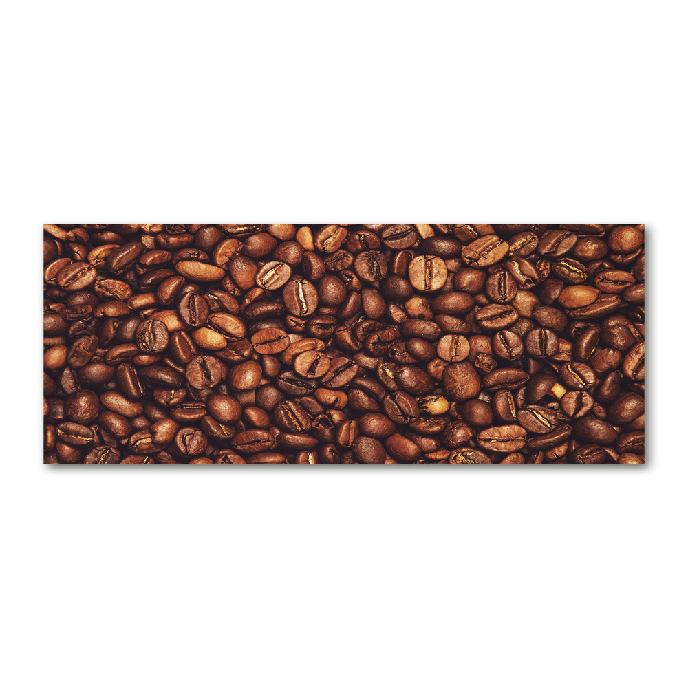 Glass acrylic wall art Coffee beans