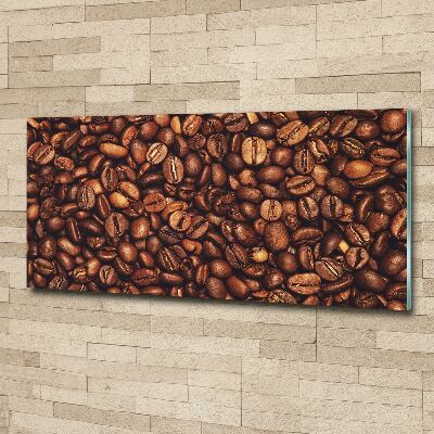 Glass acrylic wall art Coffee beans