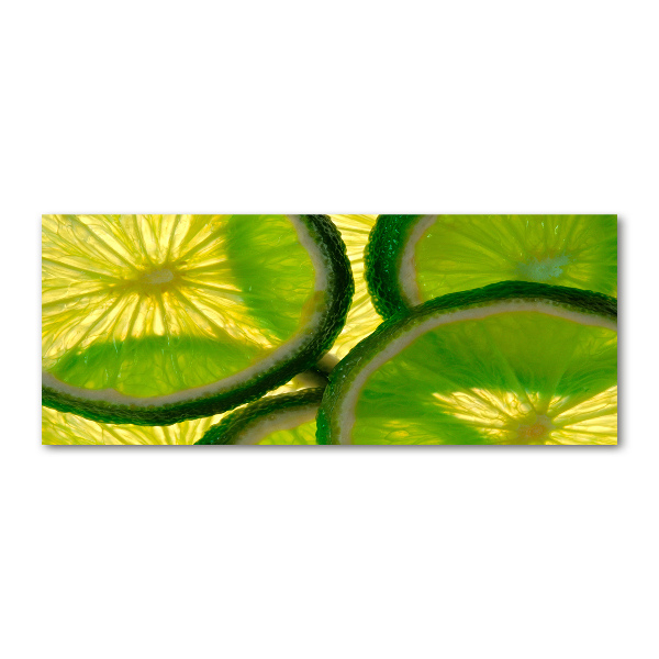 Acrylic wall picture Lime