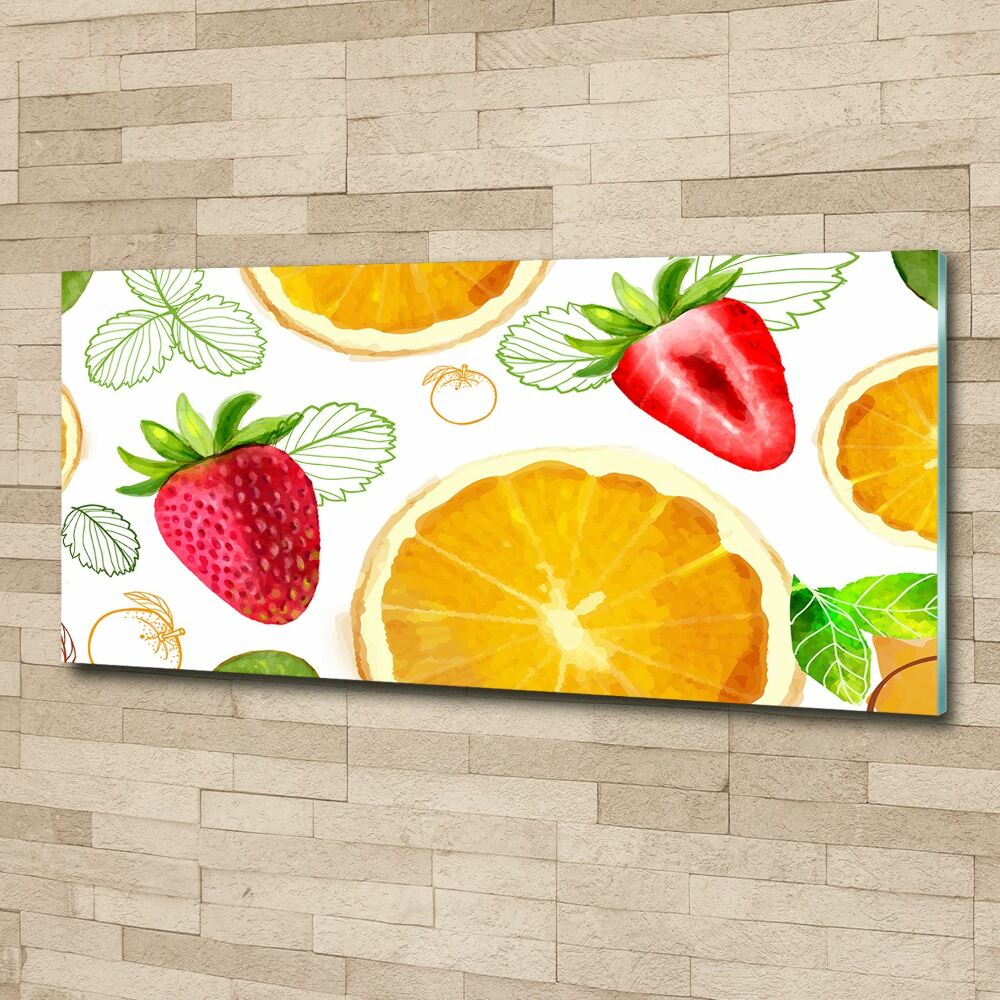 Acrylic wall art Fruit