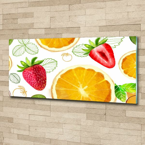 Acrylic wall art Fruit