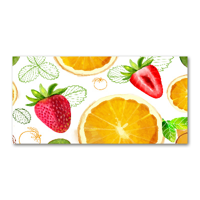 Acrylic wall art Fruit