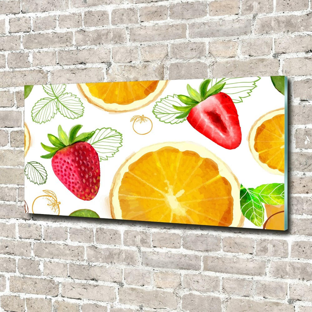 Acrylic wall art Fruit