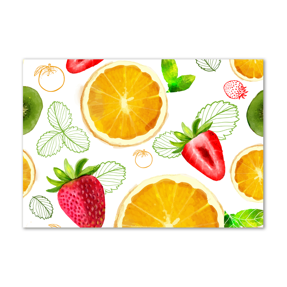 Acrylic wall art Fruit