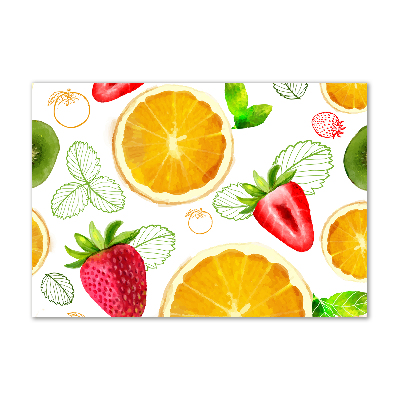 Acrylic wall art Fruit