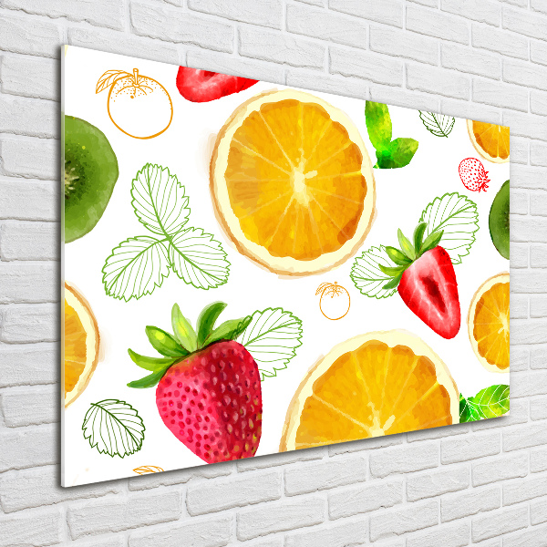 Acrylic wall art Fruit